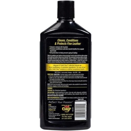 GOLD CLASS LEATHER CLEANER SI CONDITIONER - MEGUIARS - Img 2