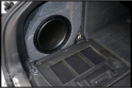 Incinta inchisa subwoofer dedicat Audi A4 B8 Avant, 250 mm, 15L - Img 6