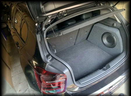 Incinta inchisa subwoofer dedicat BMW Seria 1 F20/21, 250 mm, 15L - Img 9