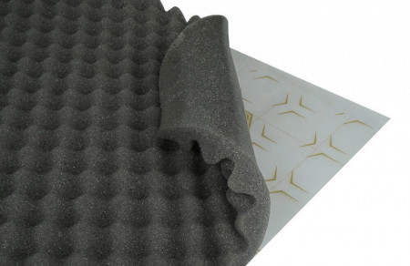 Insonorizant auto STP Relief 15mm, 7.5M2, Bulk Pack / Foaie - Img 2