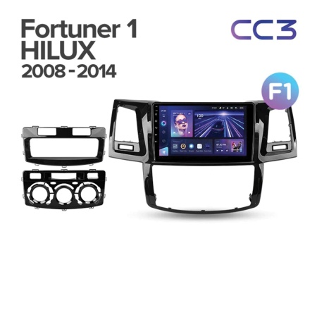 Navigatie Auto cu Asistenta AI Teyes CC4 PRO Toyota Fortuner 2005-2007 8+128GB 9.5&quot; QLED, Android 13, 5G, 7.1 DSP, CarPlay - Img 9