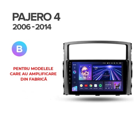 Navigatie Auto Teyes CC3 360 Mitsubishi Pajero 4 V90 2006-2021 6+128GB 9" QLED Octa-core 1.8Ghz Android 4G Bluetooth 5.1 DSP - Img 9