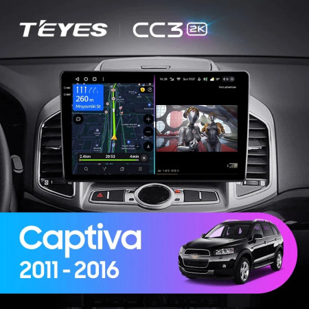 Navigatie Auto Teyes CC3 Chevrolet Captiva 2011-2016 4+32GB 10.2" QLED Octa-core 1.8Ghz, Android 4G Bluetooth 5.1 DSP - Img 2