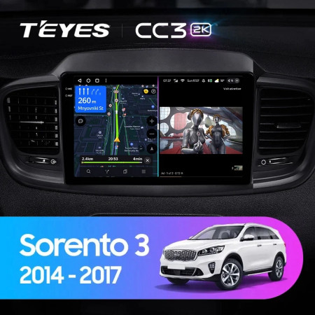 Navigatie Auto Teyes CC3 Kia Sorento 2015-2020 4+64GB 10.2" QLED Octa-core 1.8Ghz, Android 4G Bluetooth 5.1 DSP - Img 2