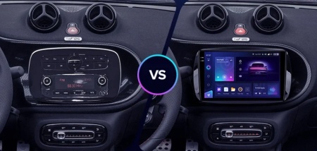 Navigatie Auto Teyes CC3 Mercedes-Benz Fortwo 2014-2023 6+128GB 9" QLED Octa-core 1.8Ghz, Android 4G Bluetooth 5.1 DSP - Img 3