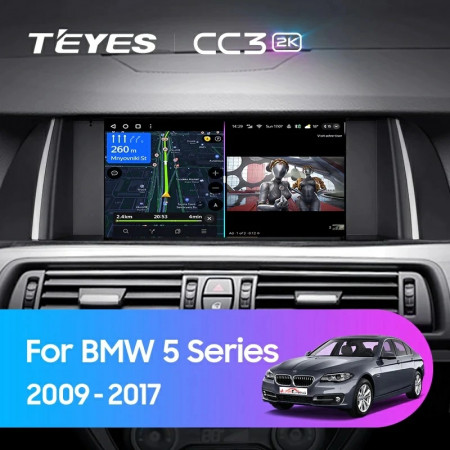 Navigatie Auto Teyes CC3L BMW Seria 5 F11 2010-2016 4+64GB 9" IPS Octa-core 1.6Ghz Android 4G Bluetooth 5.1 DSP - Img 2
