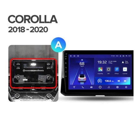 Navigatie Auto Teyes CC4 Toyota Corolla 12 2018-2020 6+64GB 10.36" QLED Octa-core 2.7Ghz, Android 4G Bluetooth 5.1 DSP - Img 4