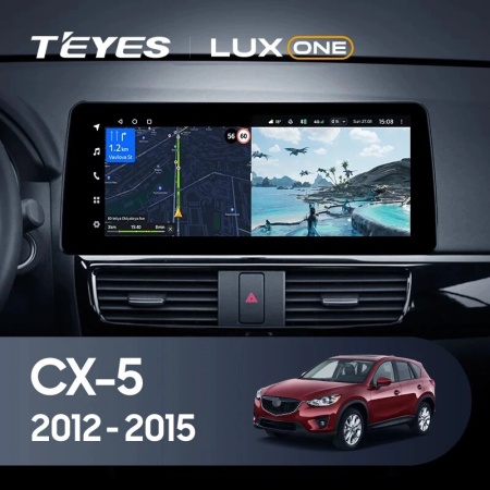 Navigatie Auto Teyes Lux One 360° Mazda CX-5 2012-2015 6+128GB 12.3" IPS Octa-core 2Ghz, Android 4G Bluetooth 5.1 DSP - Img 2