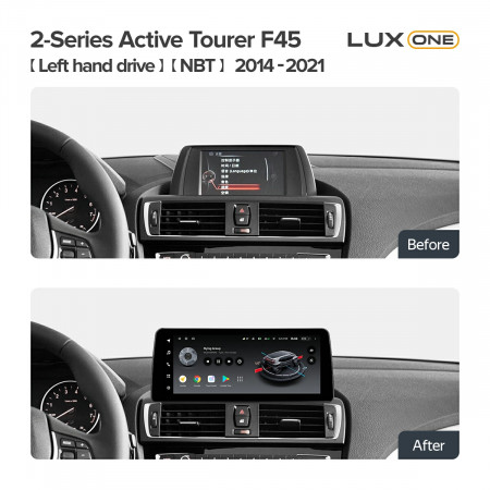 Navigatie Auto Teyes Lux One BMW Seria 2 F45 2014-2021 NBT 6+128GB 12.3" IPS Octa-core 2Ghz, Android 4G Bluetooth 5.1 DSP - Img 3