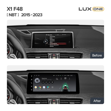 Navigatie Auto Teyes Lux One BMW X1 F48 2015-2023 EVO 6+128GB 12.3" IPS Octa-core 2Ghz, Android 4G Bluetooth 5.1 DSP - Img 2