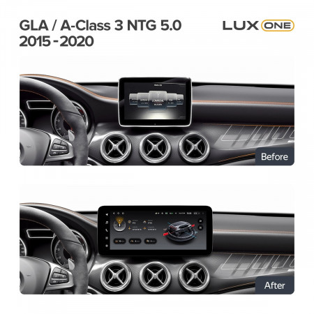 NAVIGATIE AUTO TEYES LUX ONE MERCEDES-BENZ A CLASS W176 2015-2020 NTG 5.0 6+128GB 12.3” IPS OCTA-CORE 2.0 GHZ ANDROID 4G DSP BLUETOOTH 5.1 - Img 4