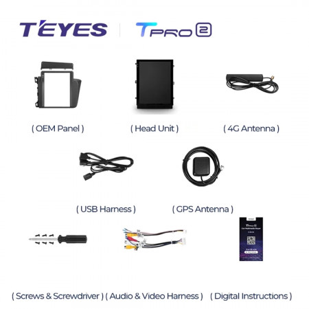 Navigatie Auto Teyes Tip Tesla TPRO 2 Honda Civic 9 2011-2015 3+32GB 9.7" QLED Octa-core 1.8Ghz, Android 4G Bluetooth 5.1 DSP - Img 6