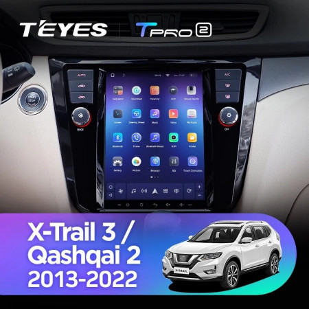 Navigatie Auto Teyes Tip Tesla TPRO 2 Nissan X Trail 3 T32 2013-2017 3+32GB 9.7" QLED Octa-core 1.8Ghz, Android 4G Bluetooth 5.1 DSP - Img 2