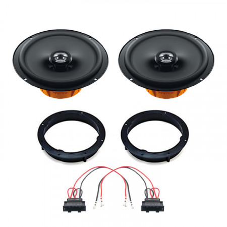 Pachet difuzoare auto Hertz Dieci dedicat usi spate Skoda Fabia 2014-2021, RMS 60W - Img 2