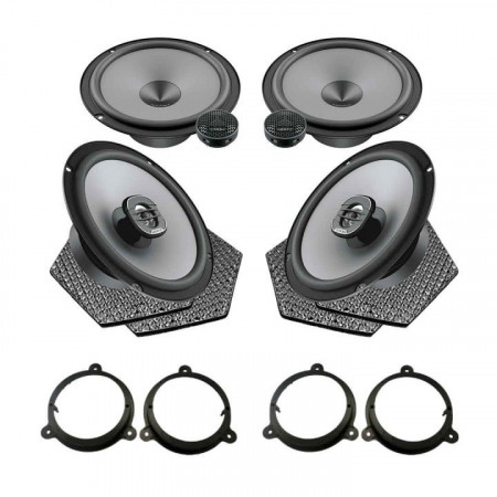 Pachet difuzoare auto Hertz Uno dedicat Mazda 2 2012-2022, RMS 75W - Img 2