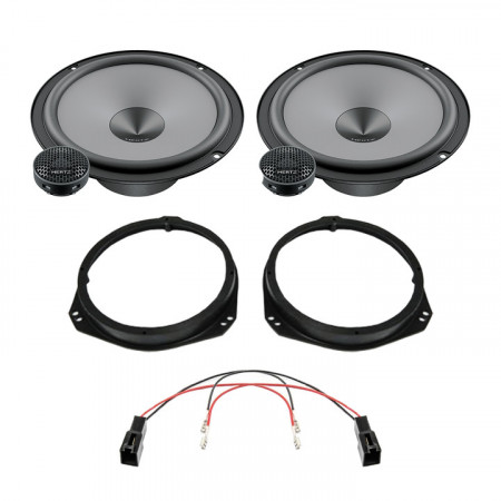 Pachet difuzoare auto Hertz Uno dedicat usi fata Alfa Romeo Giulia, RMS 75 W - Img 2
