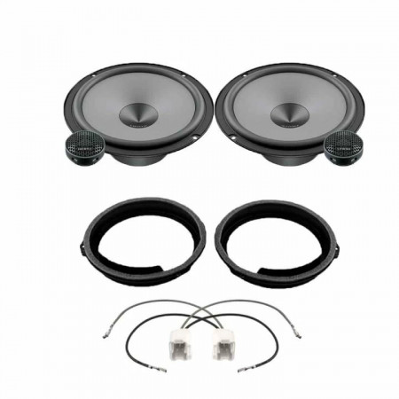 Pachet difuzoare auto Hertz Uno dedicat usi fata Dacia Jogger 2021-, RMS 75W