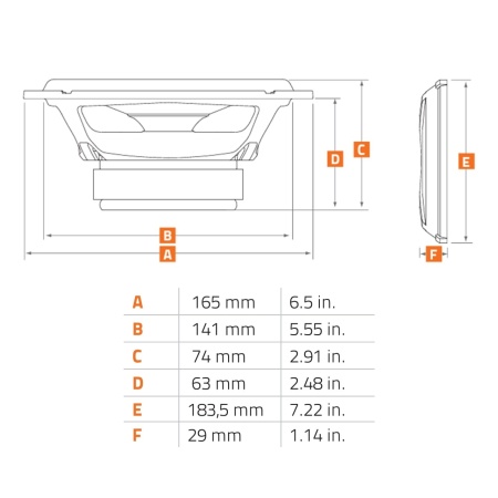 Difuzoare auto Hertz Mille Pro MP 165.3, set componente, 165mm, 90W RMS, 4Ω, 2 difuzoare - Img 3