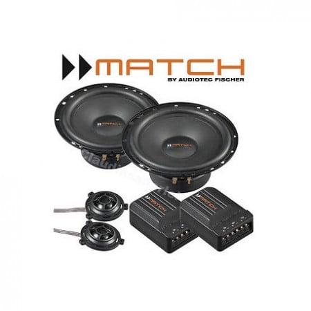 Difuzoare auto tip sistem Match MS 62C-VW.1, 80W RMS, 16.5 cm, 2 cai, set 2 difuzoare, dedicate Volkswagen