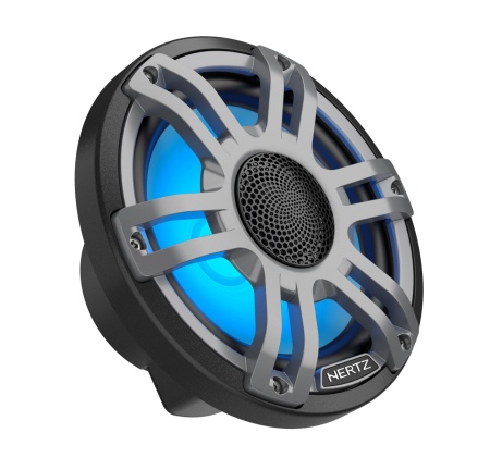 Hertz HMX 7.7 S-LD-G.2, Difuzoare Coaxiale Marine cu LED RGB, 196 mm, 200 W - Img 2
