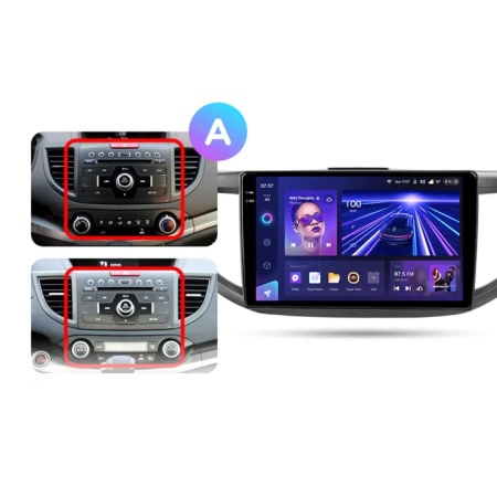 Navigatie Auto Teyes CC3 2K Honda CR-V 4 2011-2016 4+32GB 10.36" QLED Octa-core 2Ghz Android 4G Bluetooth 5.1 DSP - Img 9