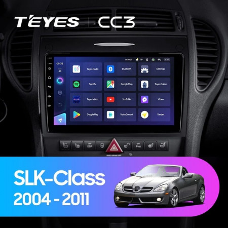 Navigatie Auto Teyes CC3 360 Mercedes-Benz SLK Class R171 2004-2011 6+128GB 9" QLED Octa-core 1.8Ghz Android 4G Bluetooth 5.1 DSP - Img 2