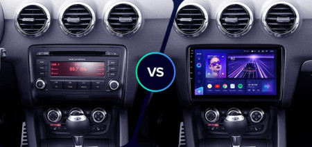 Navigatie Auto Teyes CC3 Audi TT 8J 2006-2014 4+32GB 9" QLED Octa-core 1.8Ghz Android 4G Bluetooth 5.1 DSP - Img 3
