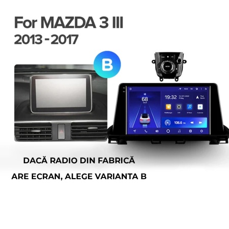 Navigatie Auto Teyes CC3 Split Mazda 3 Axela 2013-2017 4+64GB 9" QLED Octa-core 1.8Ghz, Android 4G Bluetooth 5.1 DSP - Img 8