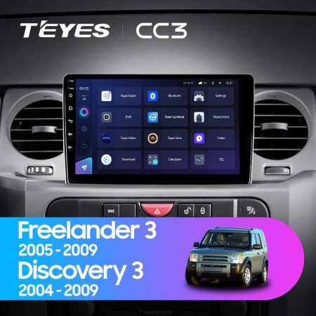 Navigatie Auto Teyes CC3L WiFi Land Rover Freelander 3 2005-2009 2+32GB 9" IPS Quad-core 1.3Ghz, Android Bluetooth 5.1 DSP - Img 2