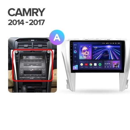 Navigatie Auto Teyes CC4 Toyota Camry 7 2014-2017 8+128GB 10.36" QLED Octa-core 2.7Ghz, Android 4G Bluetooth 5.1 DSP - Img 3