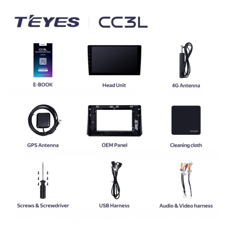 Navigatie Auto Teyes CC4 Toyota Corolla 12 2018-2020 6+64GB 10.36" QLED Octa-core 2.7Ghz, Android 4G Bluetooth 5.1 DSP - Img 6