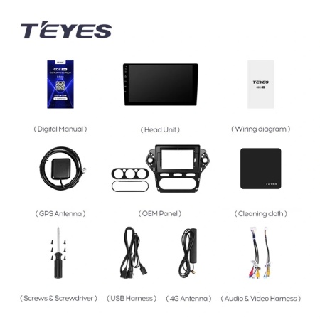 Navigatie Auto Teyes CC4L Ford Mondeo 4 2011-2014 6+64GB 10.2" QLED Qualcomm 2Ghz, Android 4G Bluetooth 5.1 DSP - Img 4