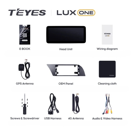 Navigatie Auto Teyes Lux One 360° Audi A4 B8 2008-2016 6+128GB 12.3" IPS Octa-core 2Ghz, Android 4G Bluetooth 5.1 DSP - Img 6