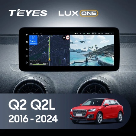 Navigatie Auto Teyes Lux One Audi Q2 2017-2023 4+32GB 12.3" IPS Octa-core 2Ghz, Android 4G Bluetooth 5.1 DSP - Img 2