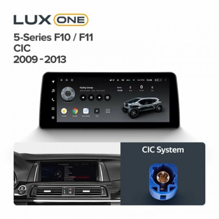 Navigatie auto Teyes Lux One BMW Seria 5 F11 2009-2013 CIC 6+128GB 12.3 IPS Octa-Core 2.0 GHz Android 4G DSP Bluetooth 5.1 - Img 3
