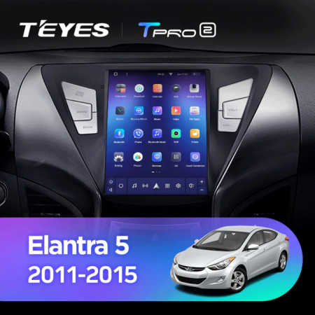 Navigatie Auto Teyes Tip Tesla TPRO 2 Hyundai Elantra 5 2010-2016 4+64GB 9.7" QLED Octa-core 1.8Ghz, Android 4G Bluetooth 5.1 DSP - Img 3