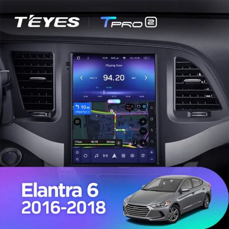 Navigatie Auto Teyes Tip Tesla TPRO 2 Hyundai Elantra 6 2015-2018 3+32GB 9.7" QLED Octa-core 1.8Ghz, Android 4G Bluetooth 5.1 DSP - Img 3