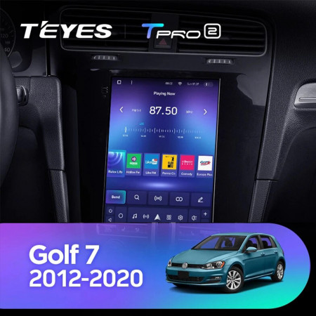 Navigatie Auto Teyes Tip Tesla TPRO 2 Volkswagen Golf 7 2012-2020 3+32GB 9.7" QLED Octa-core 1.8Ghz, Android 4G Bluetooth 5.1 DSP - Img 2