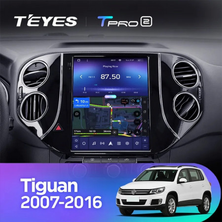 Navigatie Auto Teyes Tip Tesla TPRO 2 Volkswagen Tiguan 1 2006-2016 3+32GB 9.7" QLED Octa-core 1.8Ghz, Android 4G Bluetooth 5.1 DSP - Img 3