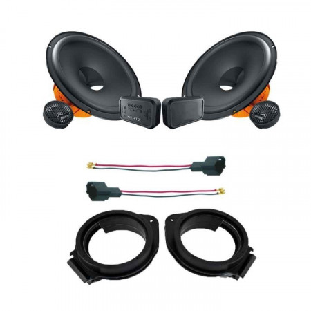 Pachet difuzoare auto Hertz Dieci dedicat usi fata Opel Astra K 2015-2021, RMS 80W - Img 2