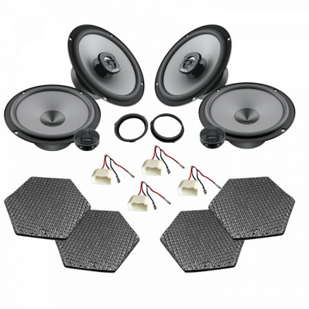 Pachet difuzoare auto Hertz Uno dedicat Ford Fiesta (2008-2018) - Img 2