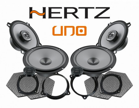 Pachet difuzoare auto Hertz Uno dedicat Nissan Micra (2003 - 2020) - Img 9