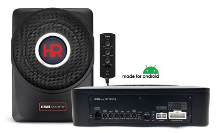 SUBWOOFER Auto activ cu Amplificator 4 canale incorporat ESB HR 10 US-A, 340W RMS