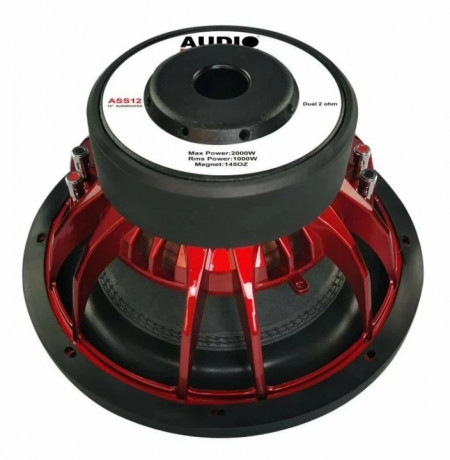 Subwoofer Auto Audiosystem ASS-12, 300mm, 1000W RMS - Img 6