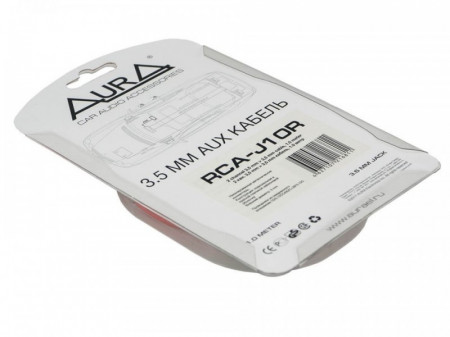 Cablu auxiliar Aura RCA-J10R, 1 metru - Img 4