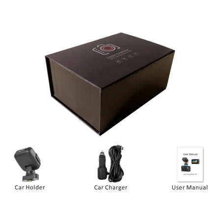 Cameră Auto Taihua DVR 4K 2.0" IPS cu GPS, WiFi, Suport Magnetic, LED Night Vision - Img 6