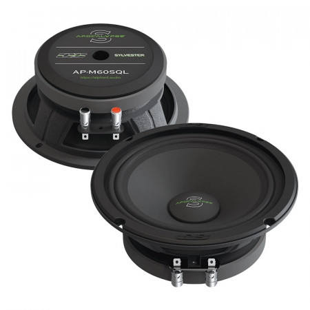 Difuzoare auto Deaf Bonce Apocalypse AP-M60SQL set componente, 165mm, 150W RMS, 4Ω, set 2 difuzoare - Img 5