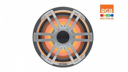Difuzoare Marine Hertz HEX 6.5 S-LD-G, Negru, set coaxial 2 căi, 165mm, 50W RMS - Img 3