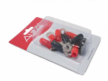 Inel terminal AURA ACN-R108/10, 8mm2 (8AWG), 10 buc\set