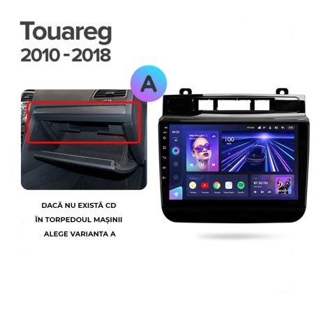 Navigatie Auto cu Asistenta AI Teyes CC4 PRO Volkswagen Touareg 2 2010-2018 8+128GB 9.5" QLED, Android 13, 5G, 7.1 DSP, CarPlay - Img 8